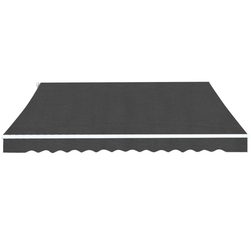 Folding Awning Manual Operated 157.5" Anthracite O345879