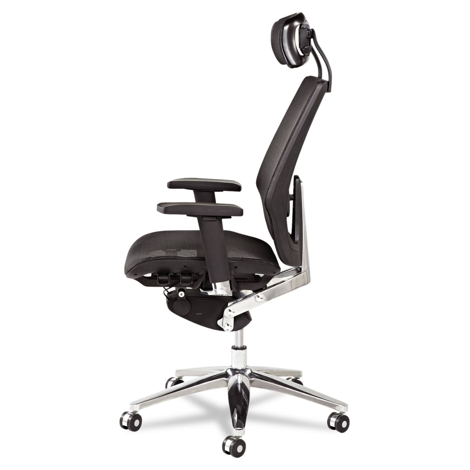 Black Ergonomic Multifunction Mesh Chair Y58569