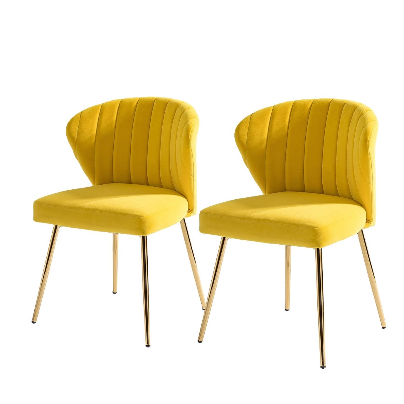 Red Set of 2 Dining Chair G9827