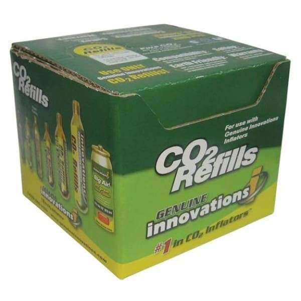 16g Threaded CO2 Cartridges, 20/Box O87133