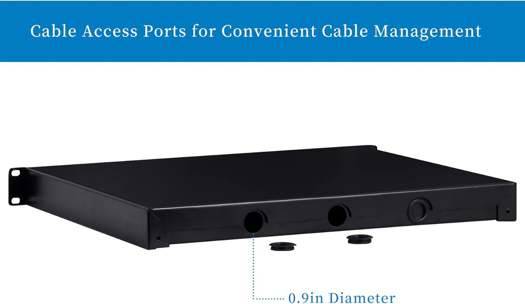 1U Rack Mount Drawer with Lock and Key K638257