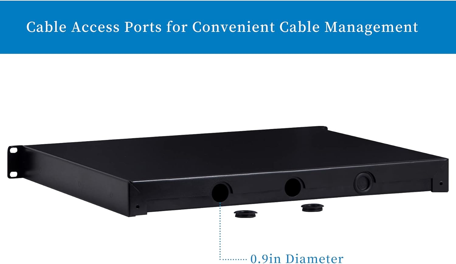 1U Rack Mount Drawer with Lock and Key K638257