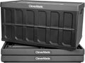 Charcoal Collapsible Storage Bins with Lids, 3 Pack T953