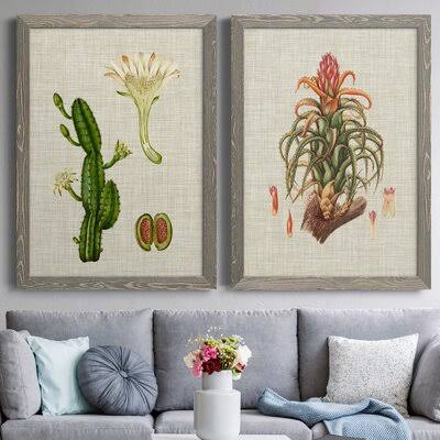 Gray Framed Canvas Print J91147