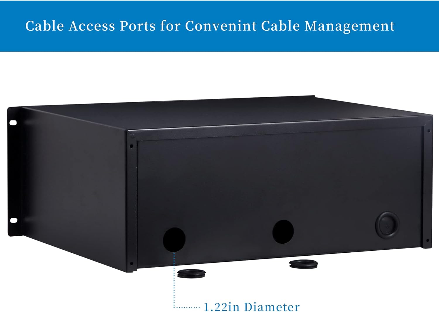 1U Rack Mount Drawer with Lock and Key K638257