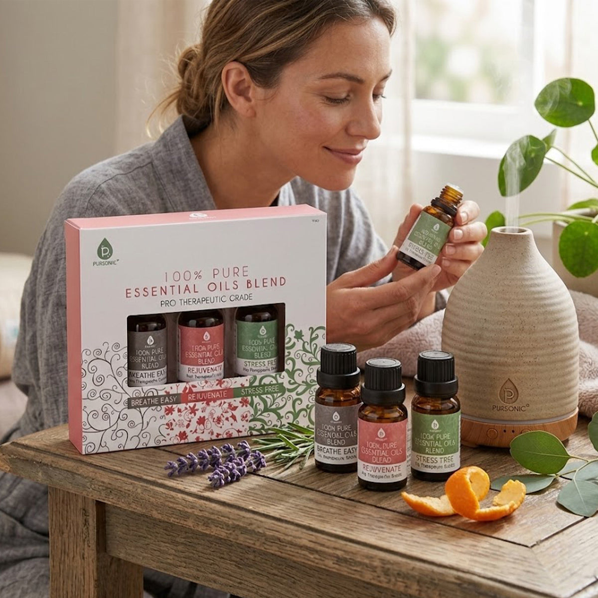100% Pure Essential Oil Blends