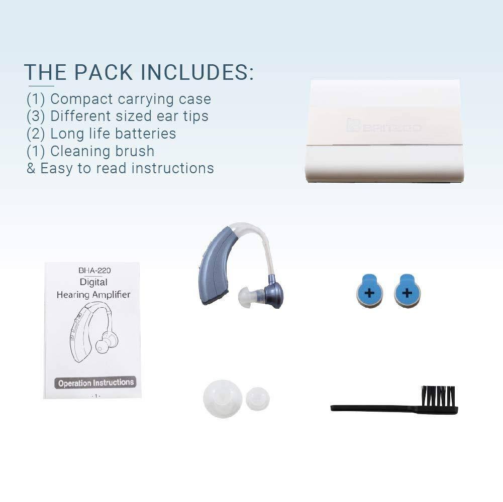 Digital Hearing Amplifiers Qty 2 Modern Blue N826849
