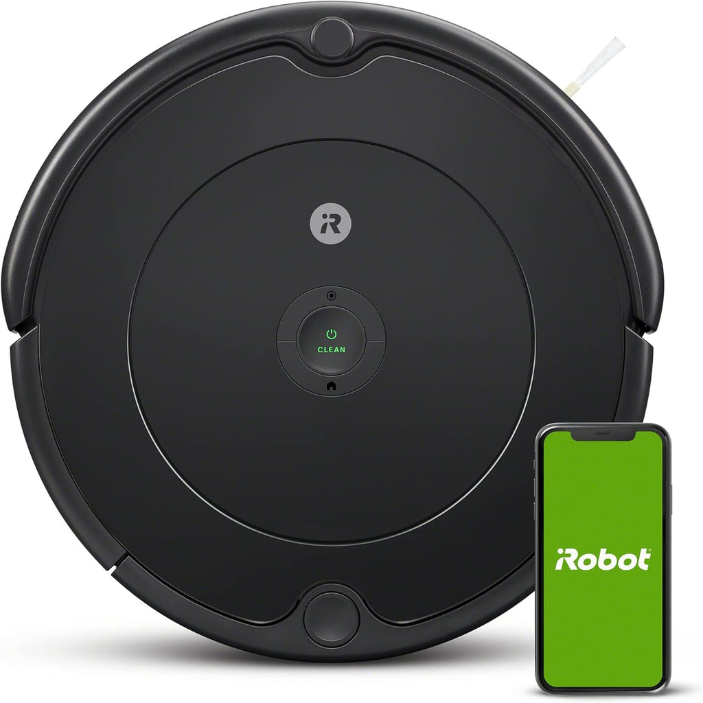 White Robot Vacuum with Wi-Fi L57314