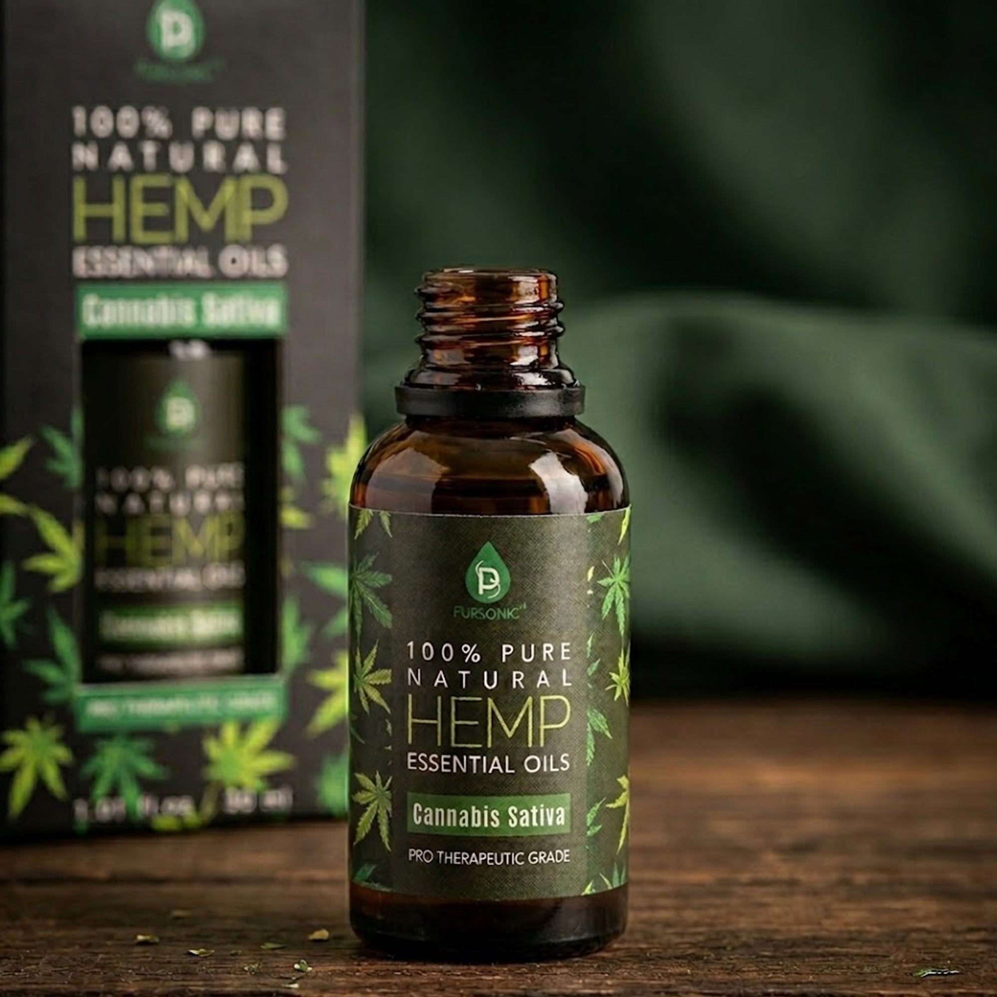 100% Pure Natural Sativa (Hemp) Essential Oil