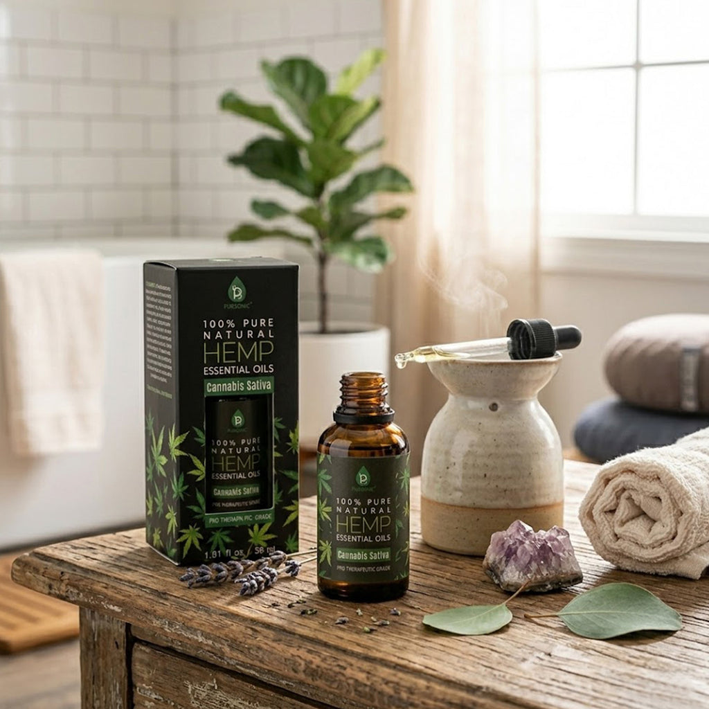 100% Pure Natural Sativa (Hemp) Essential Oil