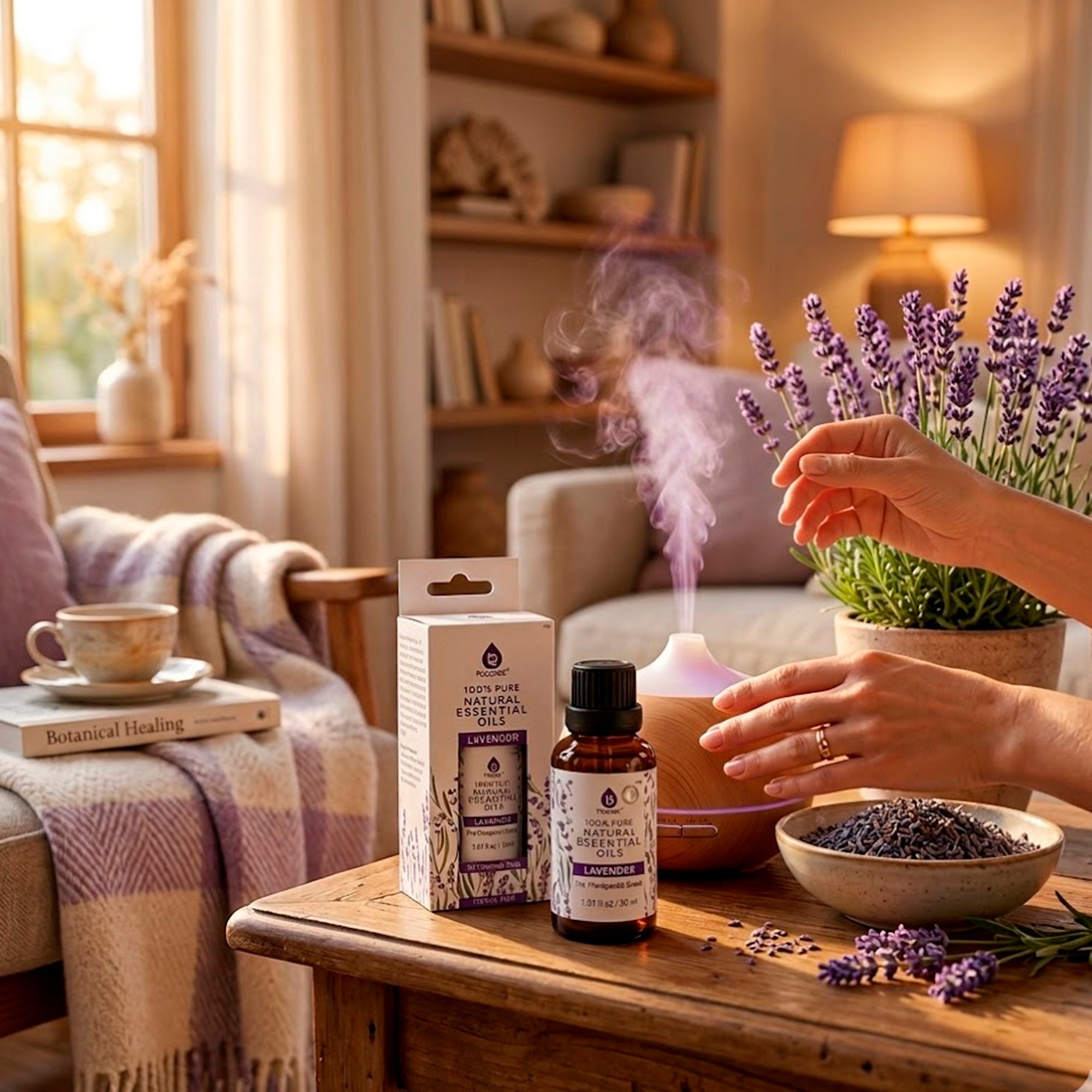 100% Pure & Natural Lavender Essential Oils