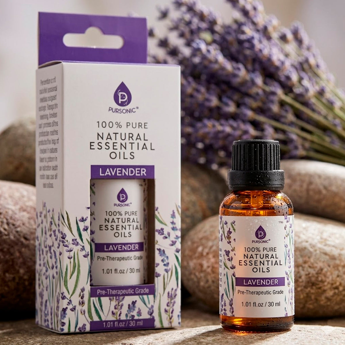 100% Pure & Natural Lavender Essential Oils