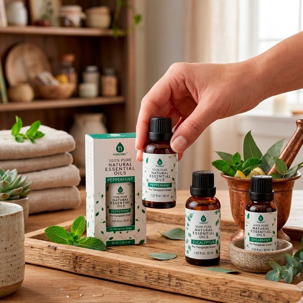 100% Pure & Natural Peppermint Essential Oils