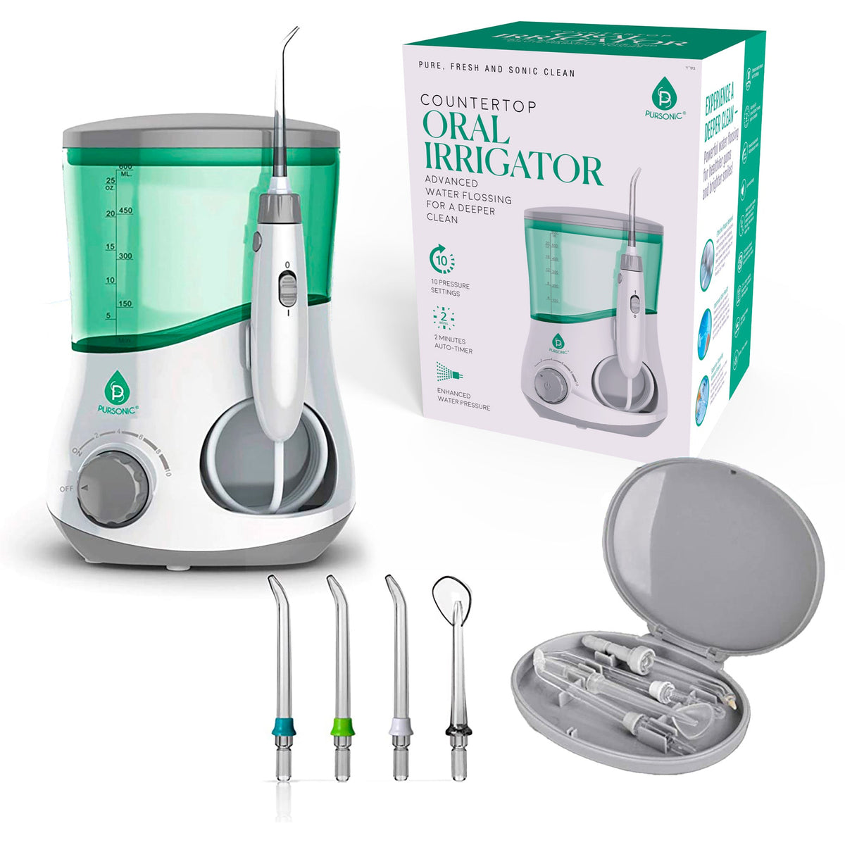 OI-200 Professional Counter Top Oral Irrigator Water Flosser