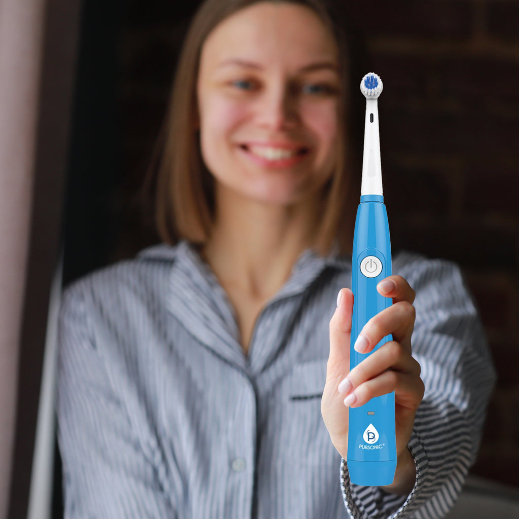 USB Rechargeable Electric Rotary Toothbrush