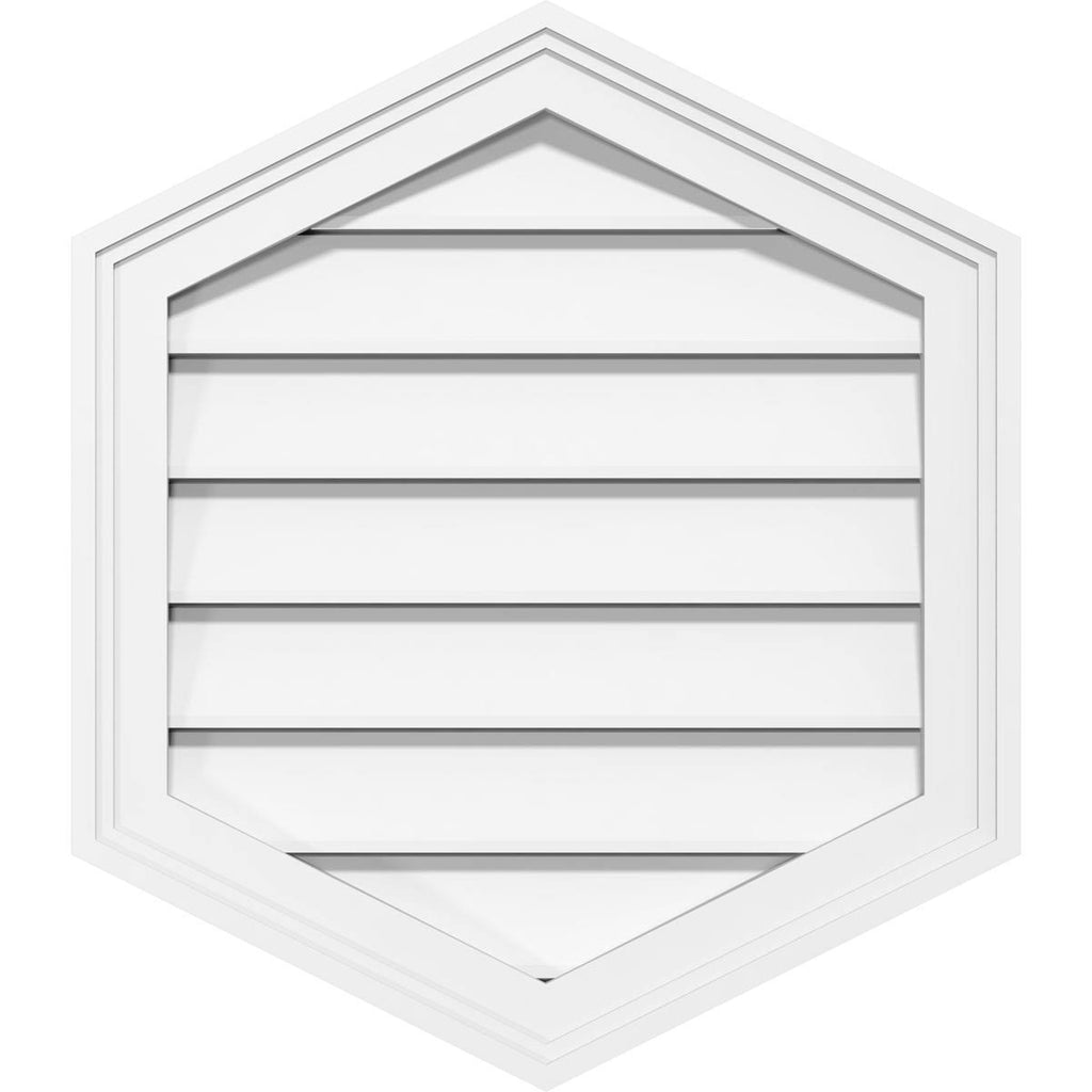 32x22W x 36x22H PVC Gable Vent K3270