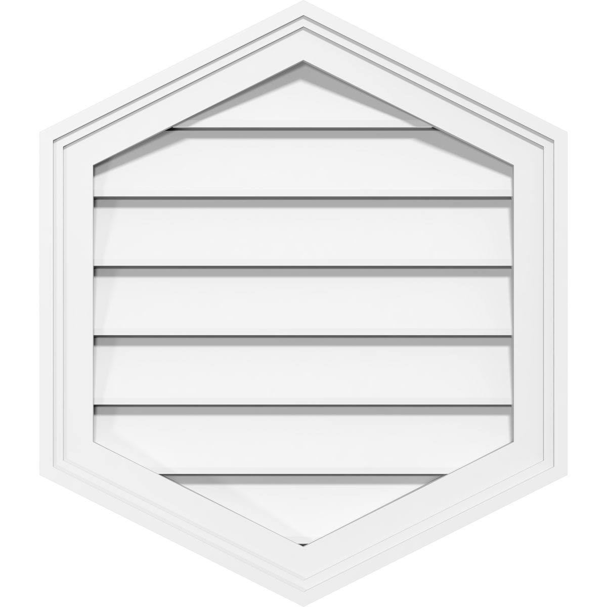 32x22W x 36x22H PVC Gable Vent K3270