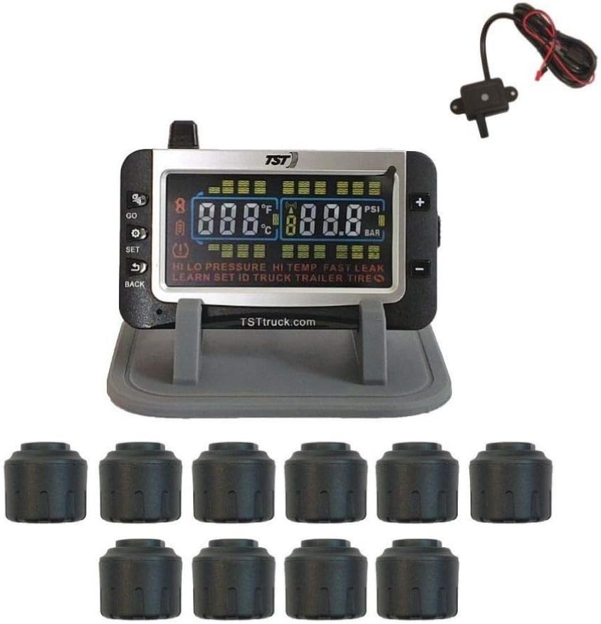 Tire Pressure Monitor with 8 Cap Sensors and Color Display C71556