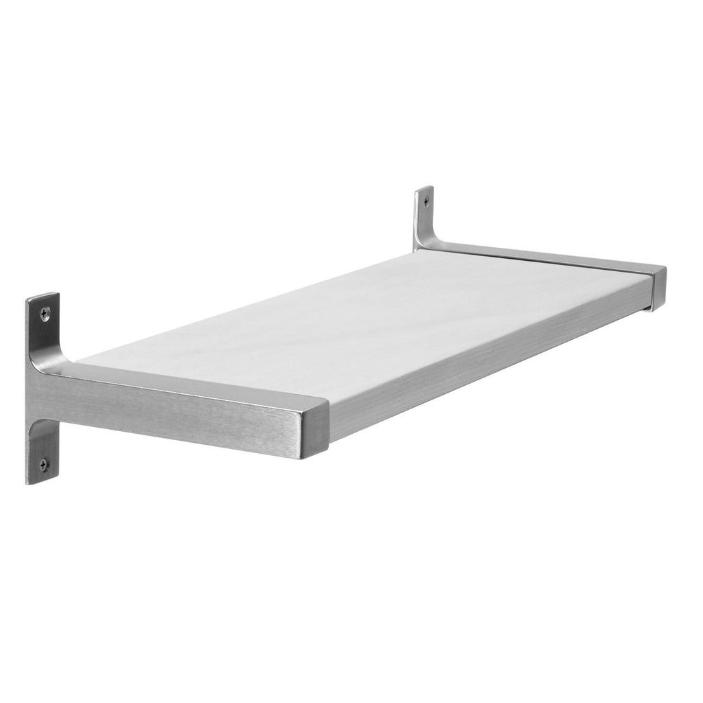 3-Piece White Washed Wood Wall Shelf Set M15081