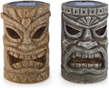 Tribal Tiki Solar Powered Flickering Led Outdoor Decor H215314