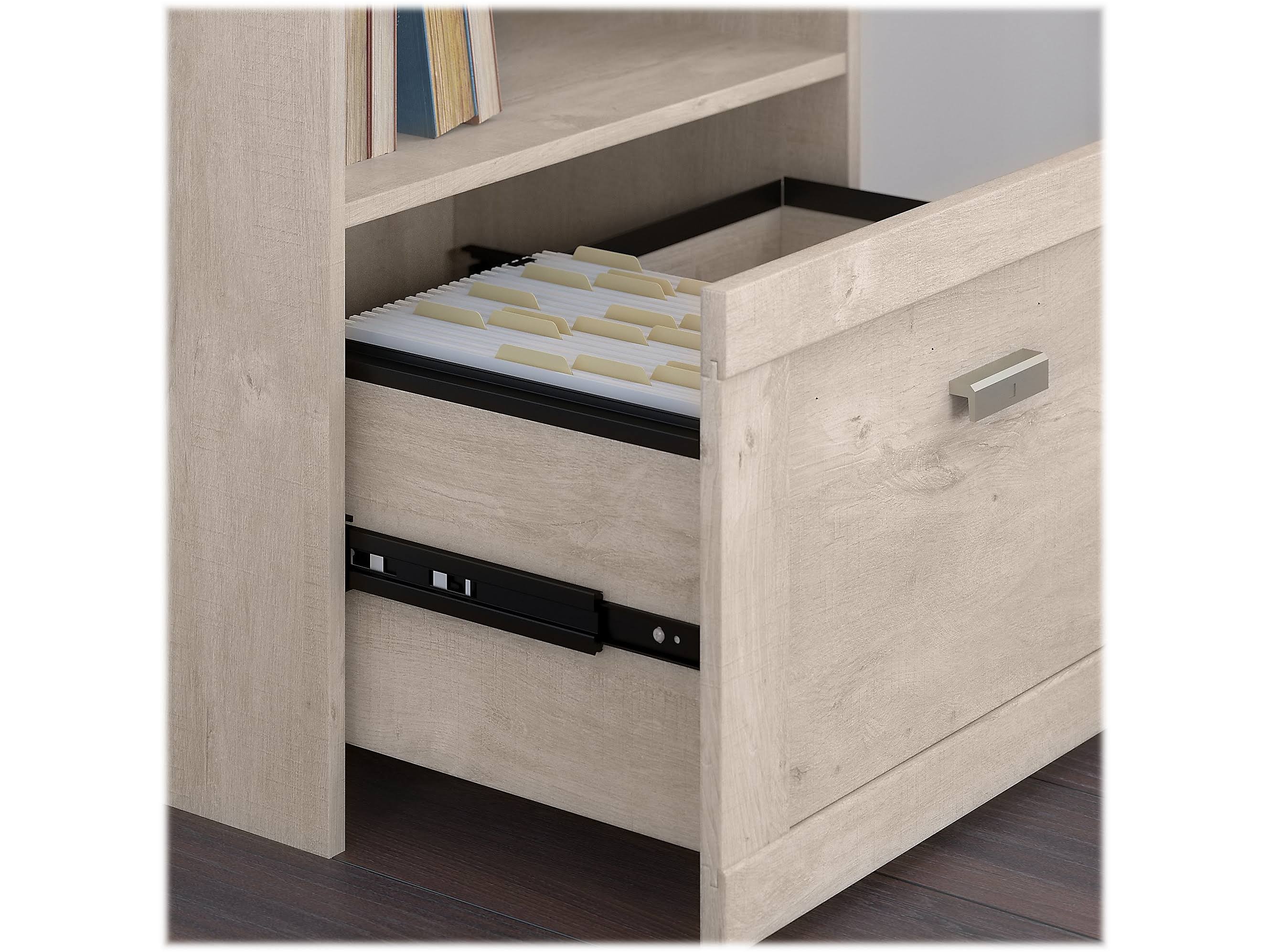 Corner Desk with Lateral File Cabinet G88442