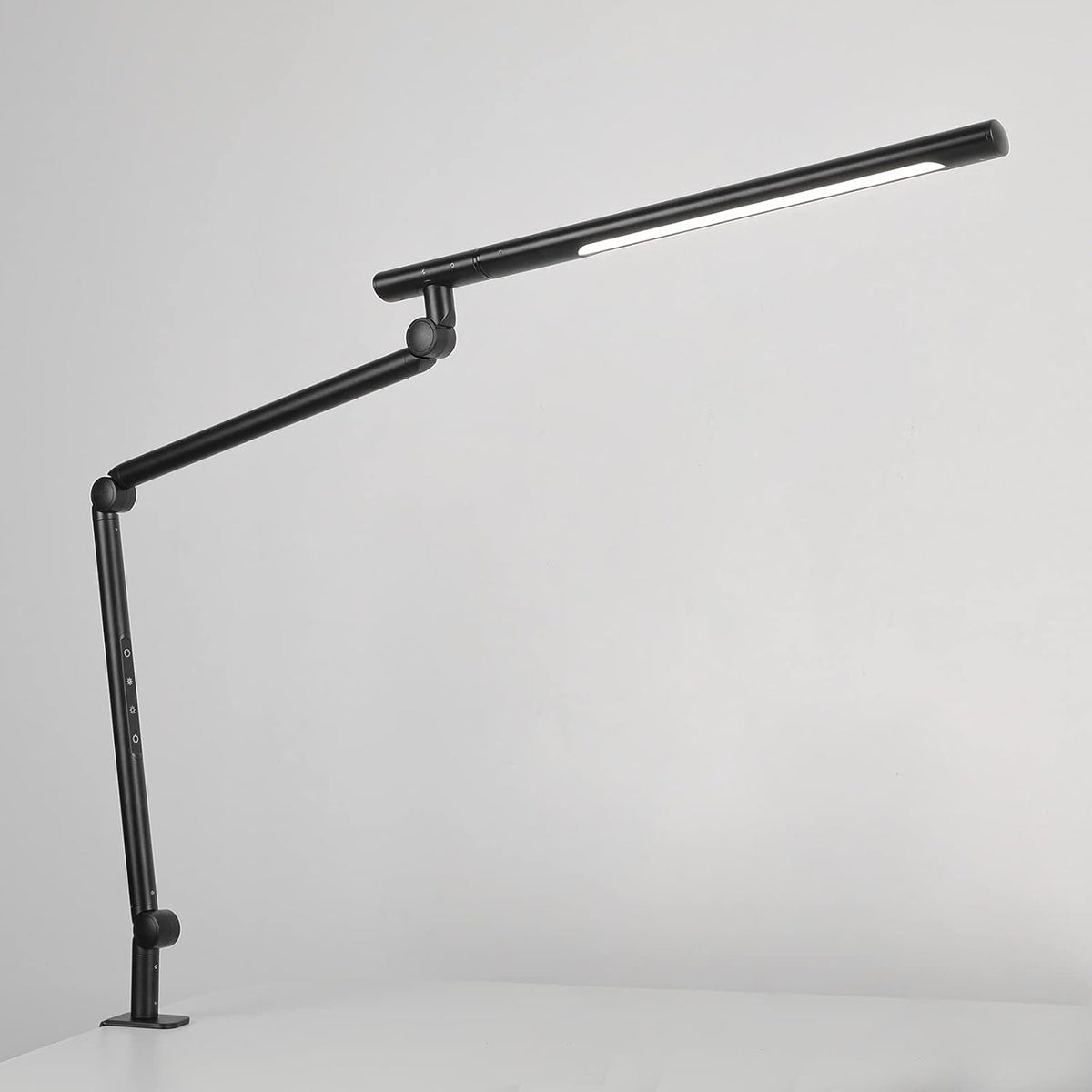 LED Desk Lamp with Clamp, 5 Brightness & Adjustable Color Temperature, 12W Y129090