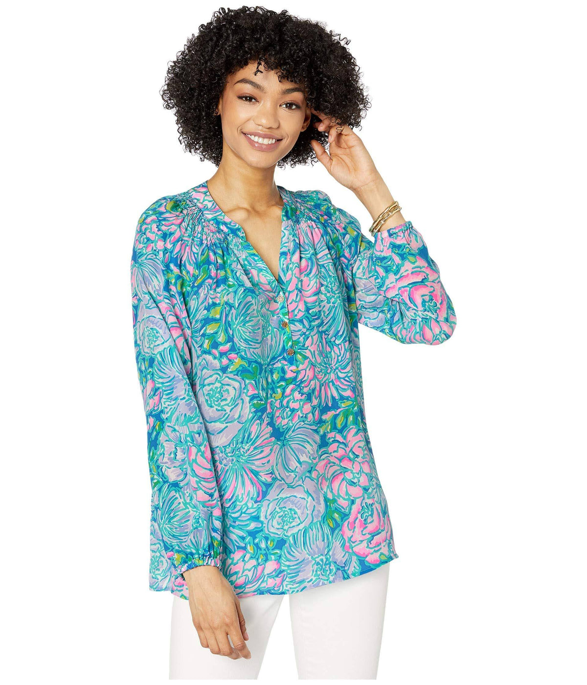 Elsa Top Mandevilla Pink Xxs N6953