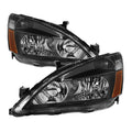 Amber Crystal Headlights for Honda Accord J64612