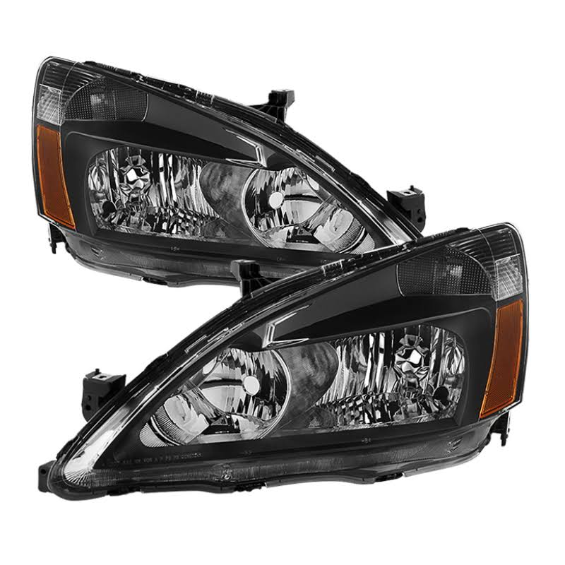 Amber Crystal Headlights for Honda Accord J64612