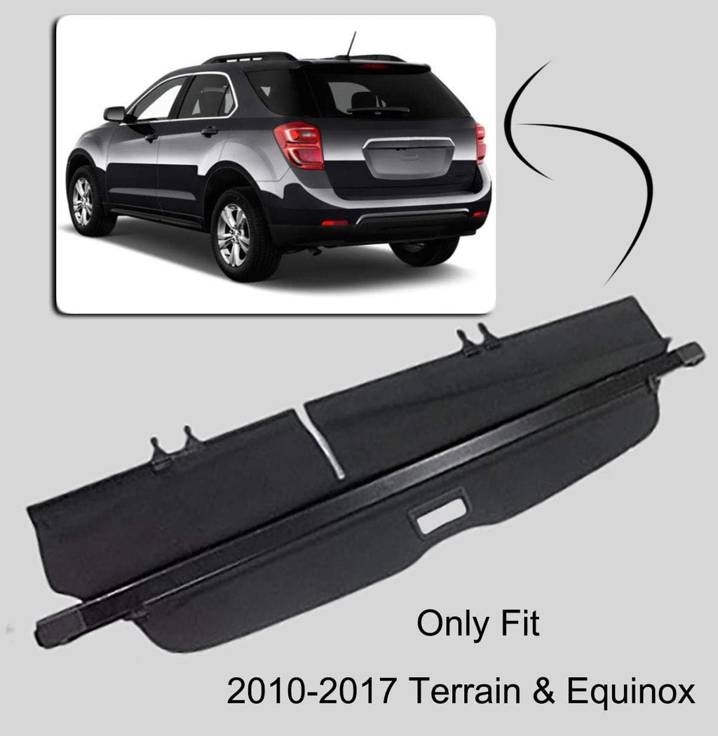 Retractable Black Cargo Cover for GMC Terrain Chevrolet Equinox X773