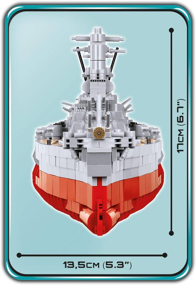 WW2 Battleship Musashi M52286