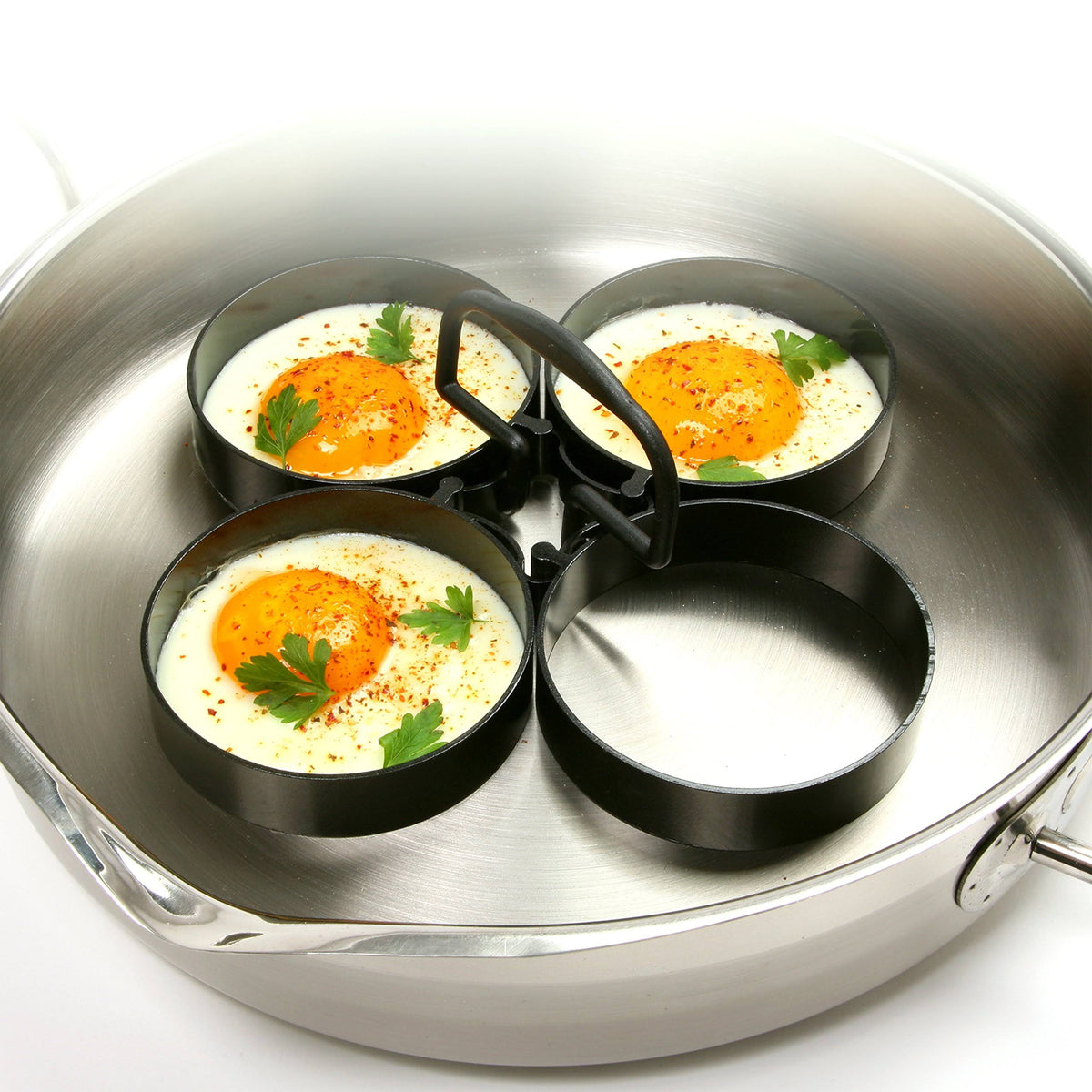 Nonstick 4-Piece Egg/Pancake Ring Set B58801