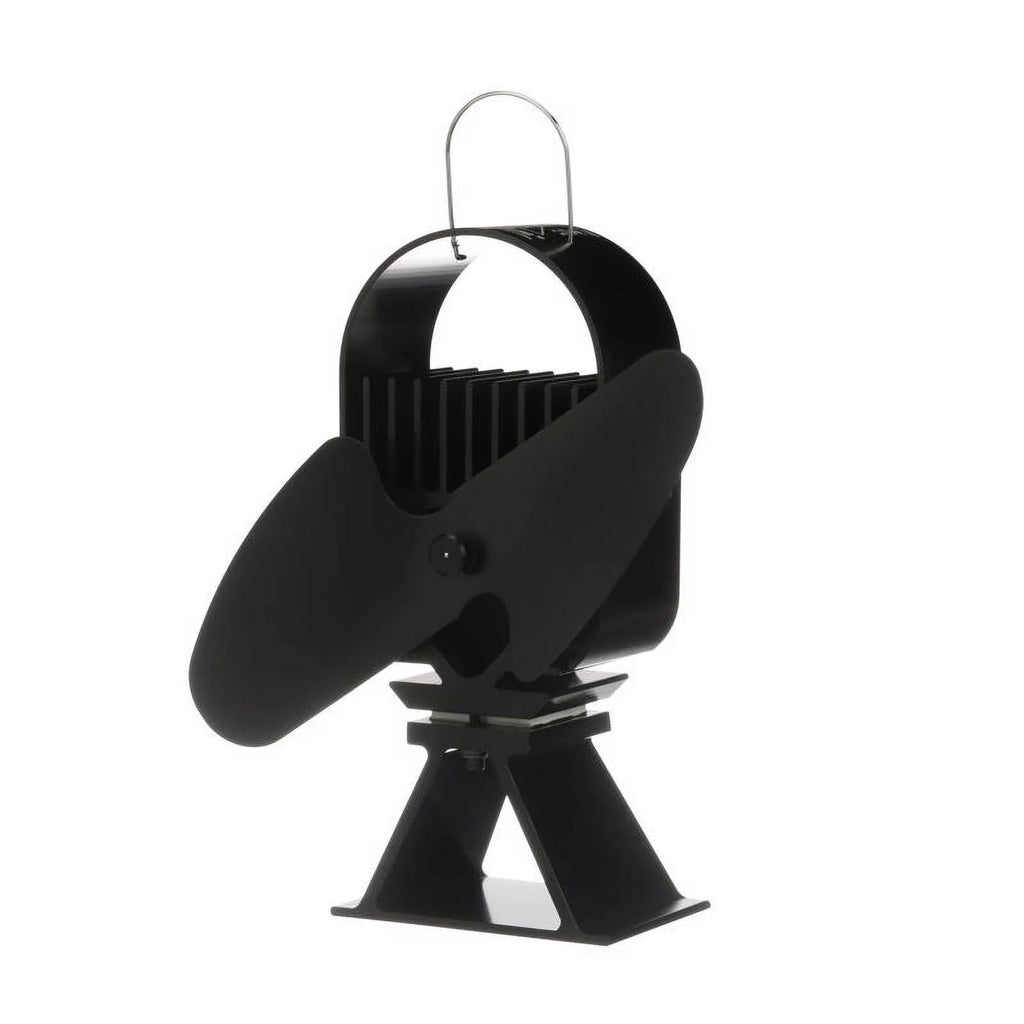 Black Aluminum Wood Stove Fan X4576