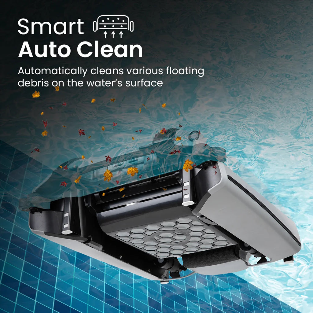 Solar Powered Smart Robotic Pool Skimmer G9754