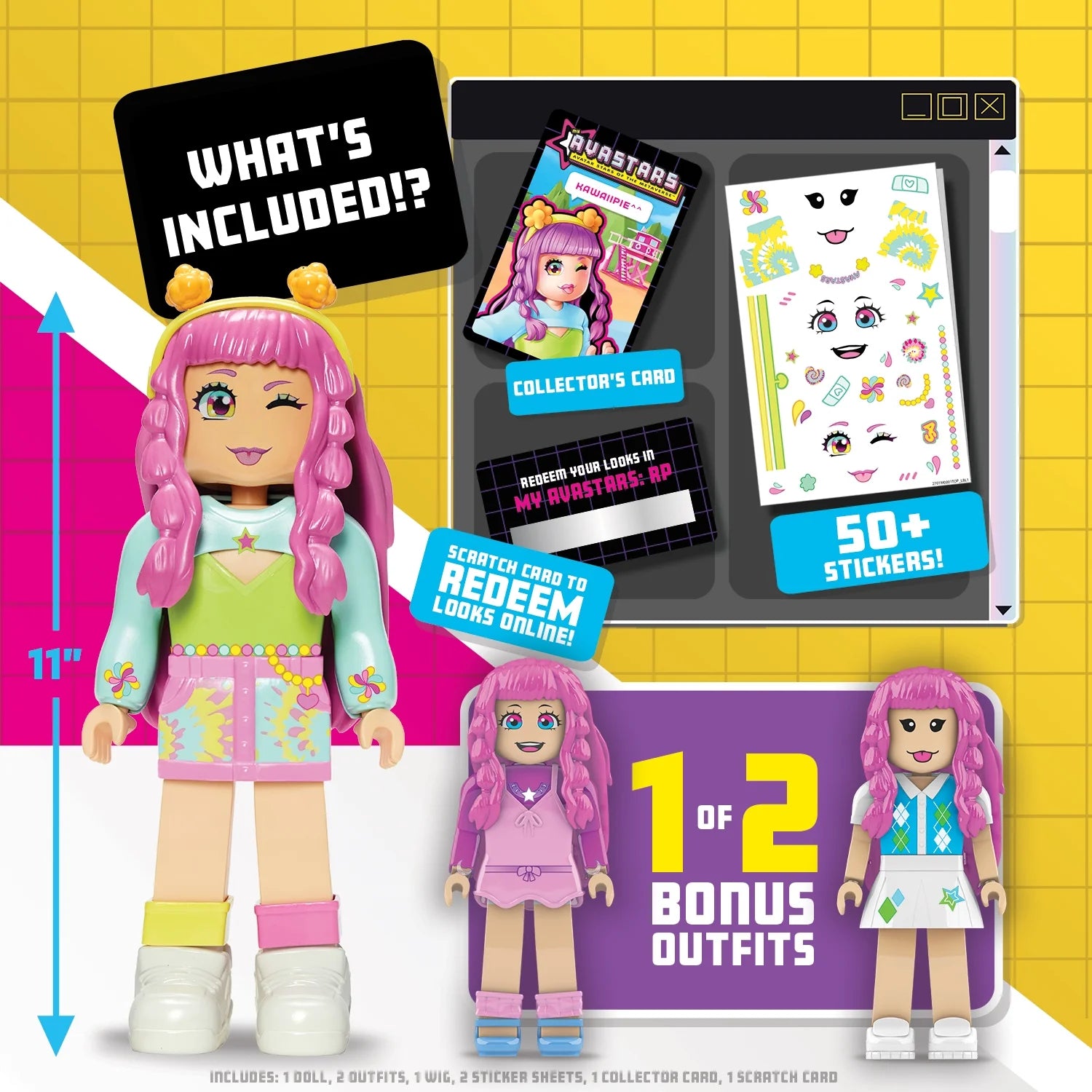Fashion Doll with Bonus Outfit Z6060