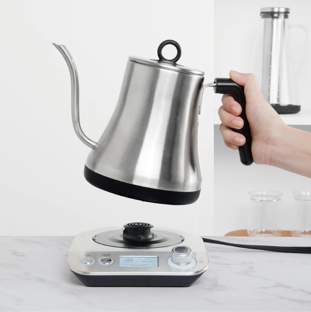 Electric Pour-over Gooseneck Kettle 0.8L Stainless Steel M388292