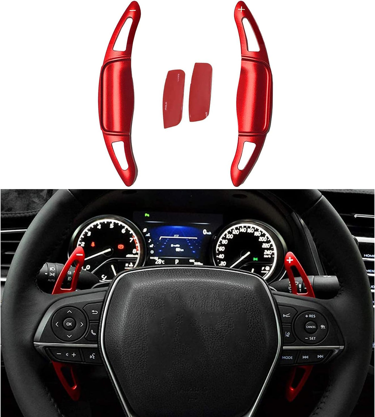 Aluminum Steering Wheel Shift Paddle Cover (Black) P283731