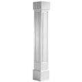 Craftsman Classic Square Non-Tapered Raised Panel Column with Standard Capital and Base G320527