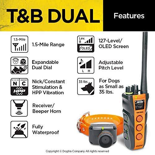 Dual Dog Training and Beeper Collar E31863