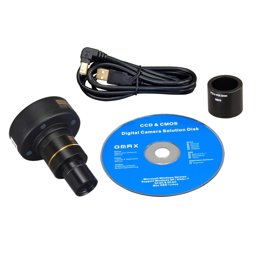 Binocular Stereo Microscope with Dual Lights and 5MP Camera X2122