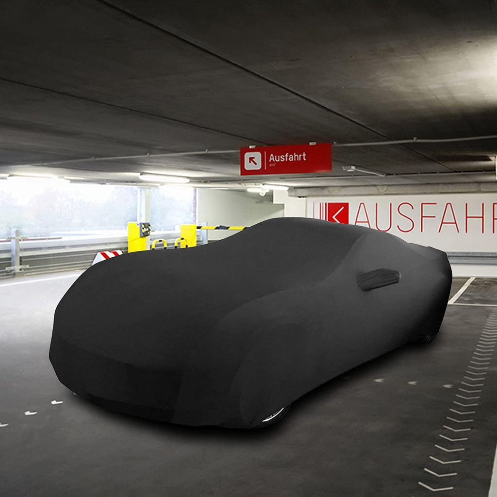 Black Velvet Stretch Indoor Car Cover F57195