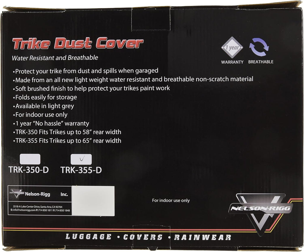 Grey Trike Dust Cover Pack of 2 O507022