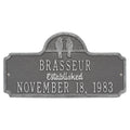 Silver Personalized Plaque F250968