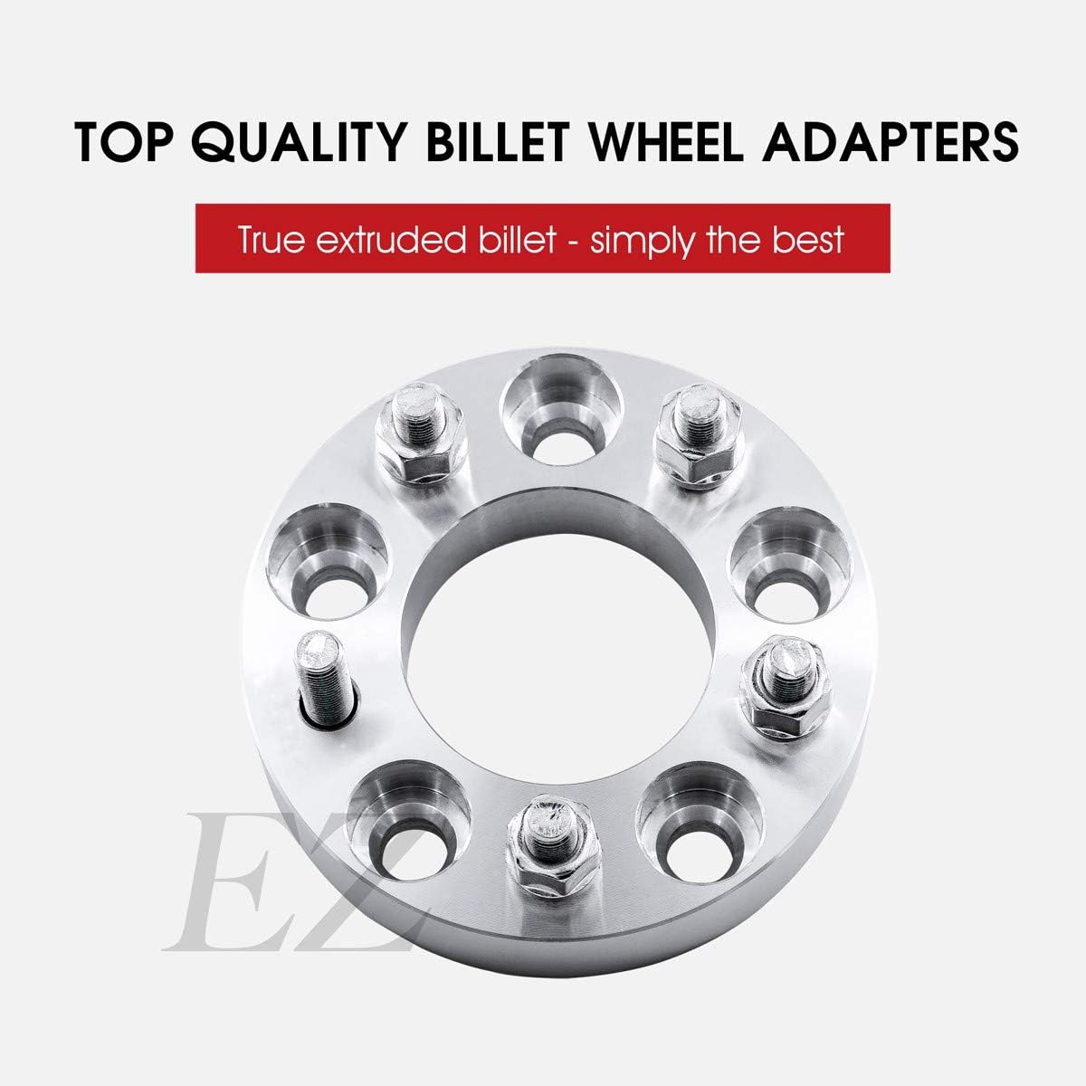 2 Billet Wheel Adapters 5x4.5 to 5x5.5 Thickness 1 Inch G70428