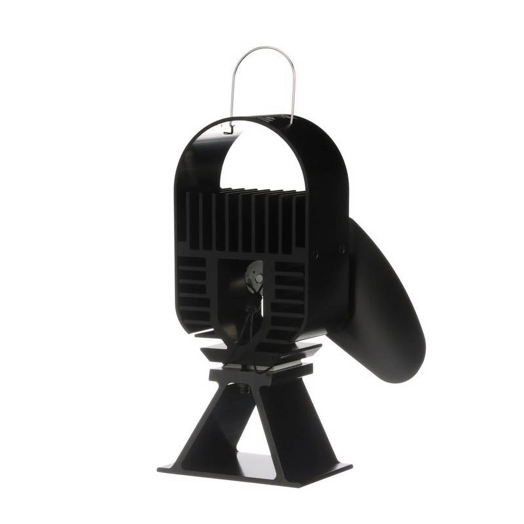 Black Aluminum Wood Stove Fan X4576