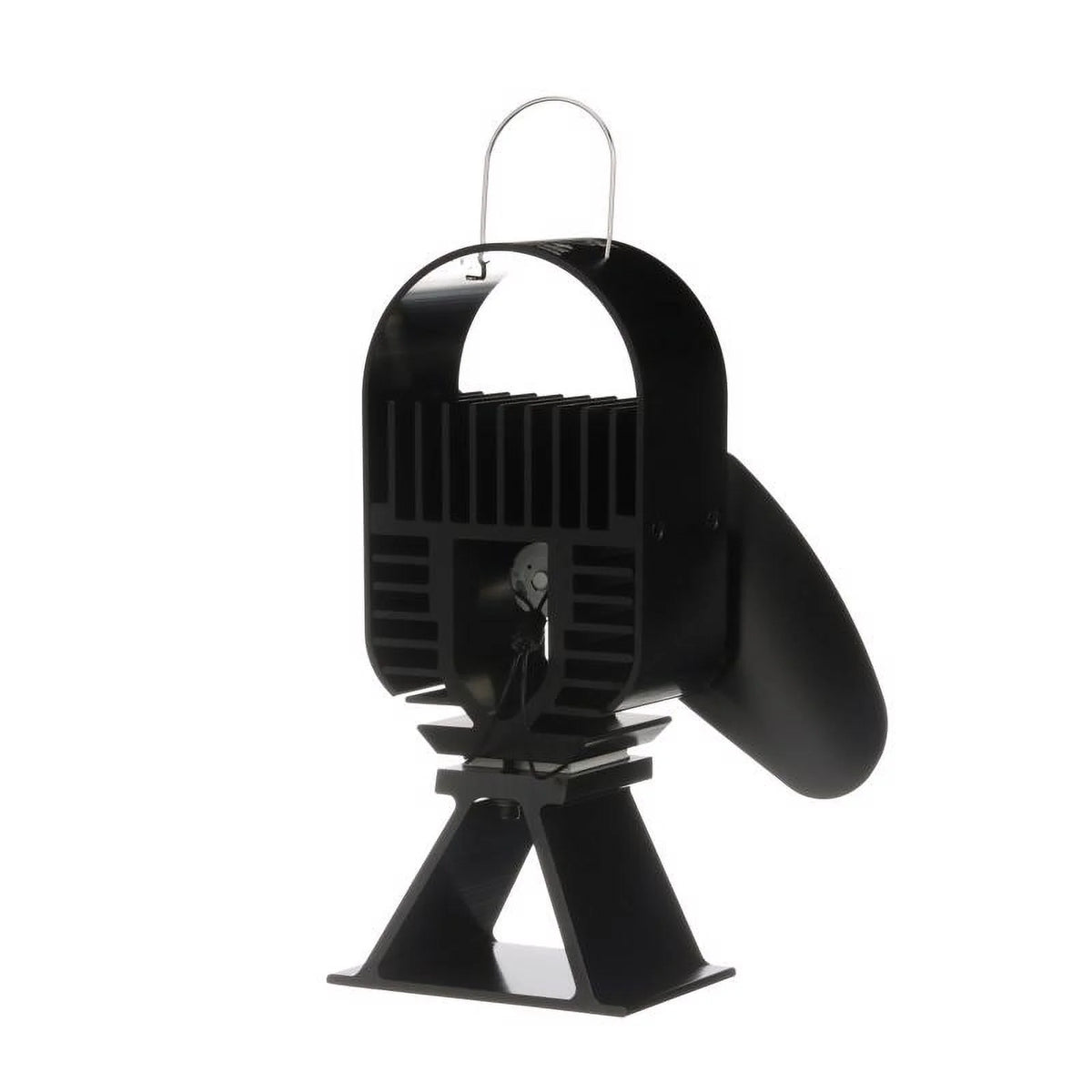 Black Aluminum Wood Stove Fan X4576