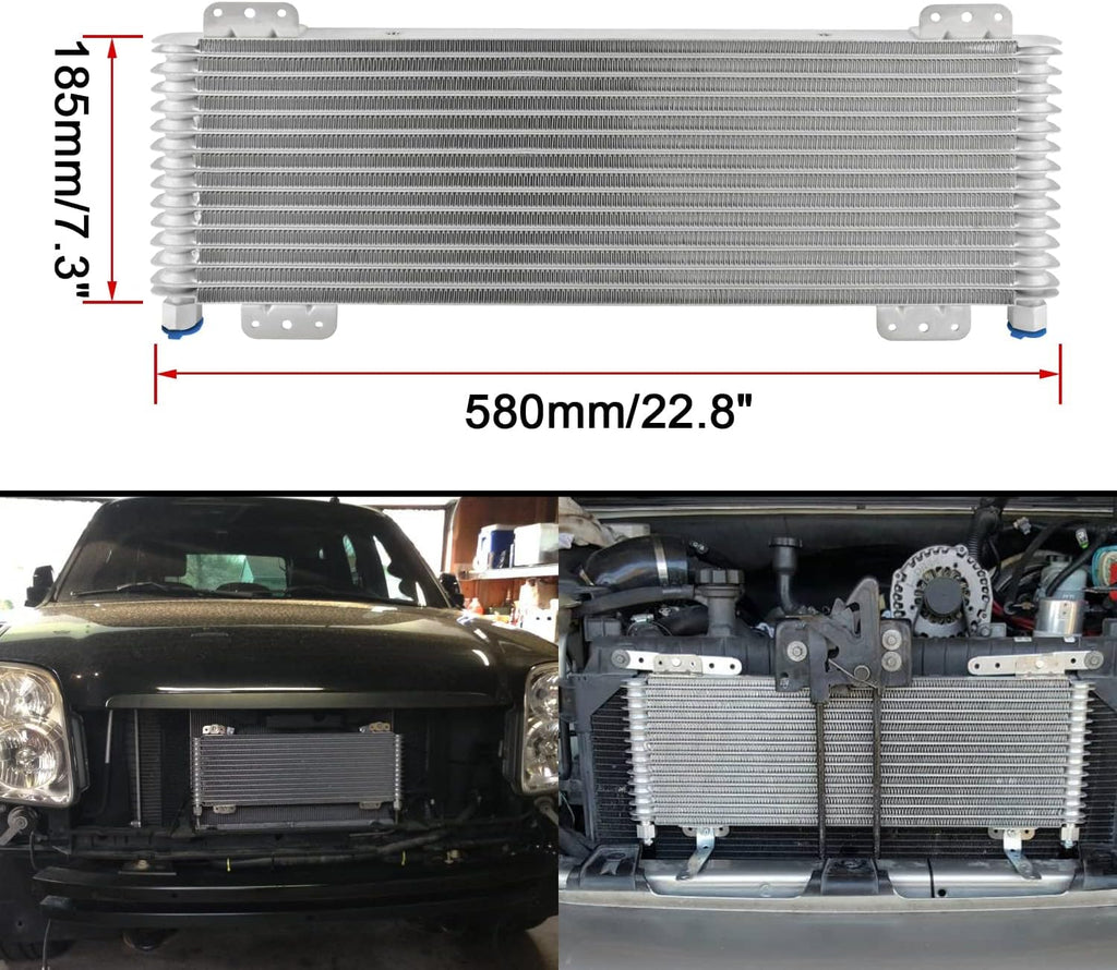 Transmission Oil Cooler Kit with Mounting Hardware Y1138