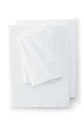 White Cotton Percale Pintuck Sheets W205