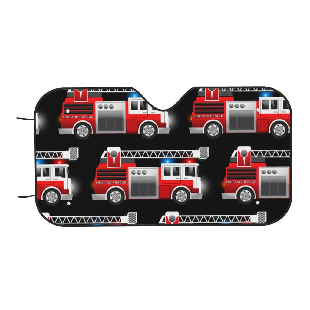 Medium Fire And Rescue Truck Windshield Sun Shade X96030
