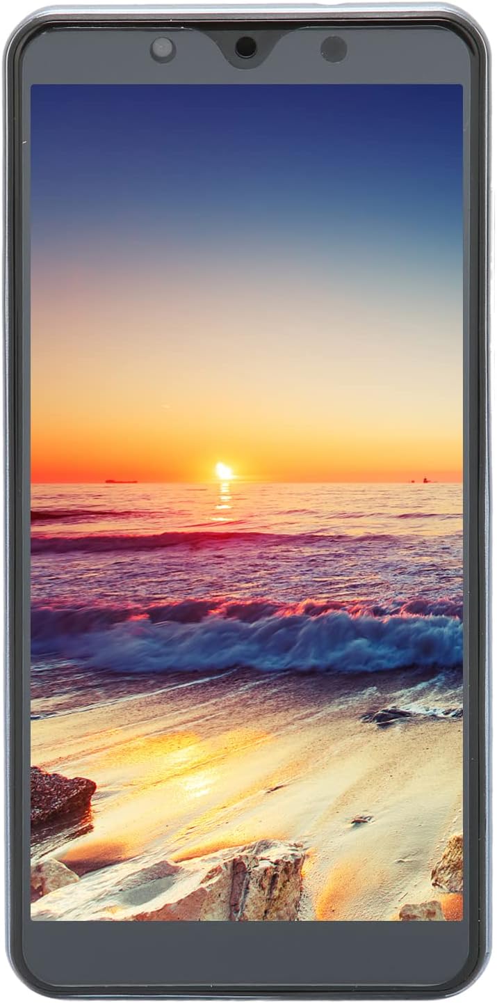 Grey 5.72" HD Curved Screen Dual SIM Smartphone, 512MB RAM + 4GB ROM, 1650mAh Battery, Pack of 2 J318